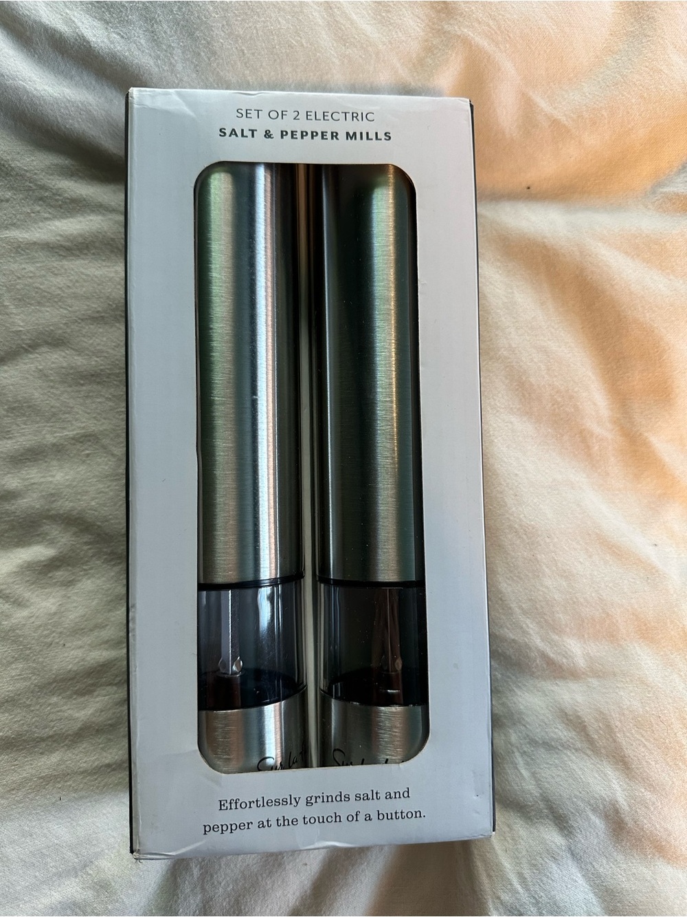 Electric salt & pepper mills - Picture 1 of 4